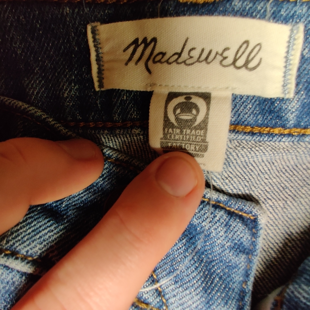 Madewell High Rise Denim Shorts